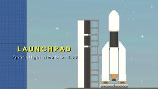 Simple Launchpad in sfs1.52  Spaceflight simulator 1.52