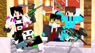 Aku Menangin SEMUA Pertempuran PaintBALL  Melawan Youtuber2 MINECRAFT