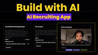 How I Built an AI Recruiting App MVP Without Coding  Databutton Tutorial