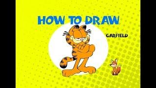 How to draw Garfield - Learn to Draw - ART LESSON  nermal odie