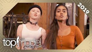 Team-Challenge Sexy Catwalk im Kuhstall  GNTM 2019  ProSieben