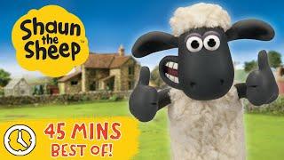 Pt.3  45 MINS of Best Bits of Shaun the Sheep  Seasons 1-5