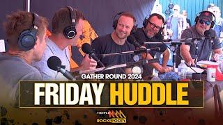 Friday Huddle Gather Round Special  Kane Cornes Chris Judd & Jackson Warne  Triple M Footy