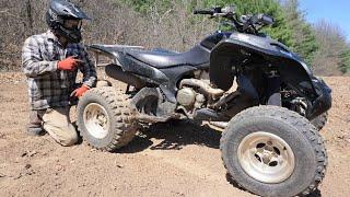 This 700cc MONSTER Quad Absolutely Rips