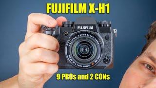 FUJIFILM X-H1 in 2024? 9 PROs and 2 CONs