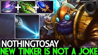 NOTHINGTOSAY Tinker New Style Tinker is Not a Joke Spam Laser Dota 2