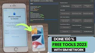 IPHONE 6 6S 7 7S 8.. bypass passcode Icloud with Free tools without jailbreak IOS 15xx