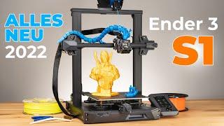 Creality ENDER 3 S1 - BESTER Anfänger 3D Drucker 2022? XXL TEST