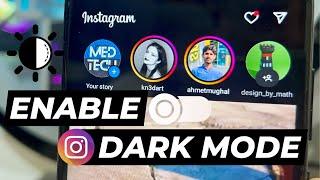 How to Enable Dark Mode in Instagram Account 2024