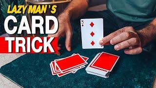 My FAVORITE Self-Working Card Trick NEVER Touch The Deck