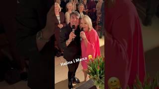 Duet polsko-włoski Halina i Marco #halinabenedyk #mammamaria #marcoantonelli