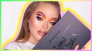 TRYING THE JAMES CHARLES x MORPHE PALETTE