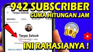 INI RAHASIANYA  CARA MENDAPAT SUBSCRIBER GRATIS DAN VIEW BANYAK DALAM HITUNGAN JAM