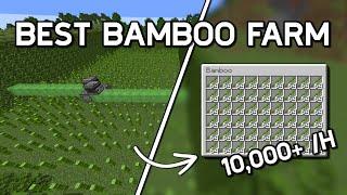 Best Bamboo Farm Minecraft 1.21 - 10000 per Hour