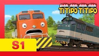 Titipo S1 E10 l Bernys great talent l Save the train from falling l Titipo Titipo