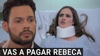 El karma le llega a Rebeca VIVIR DE AMOR Avances