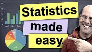 Statistics made easy      Learn about the t-test the chi square test the p value and more