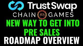 Big Chain Games tech and marketing RoadMap. TrustSwap News Average Daily SWAP Held EXPLAINED