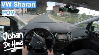 VW Sharan 2.0 TDI 184 hp POV test drive