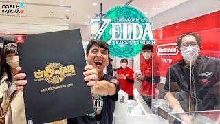 Veja o INCRÍVEL o lançamento de Zelda Tears of the Kingdom no Japão