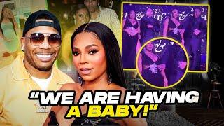 From Lovebirds to Parents Ashanti and Nellys Baby Blessing