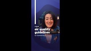 Air Pollution New Air Quality Guidelines From WHO #Shorts