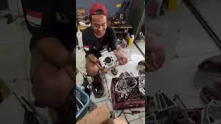 Rx king ungu part 4 perakitan mesin di bkj