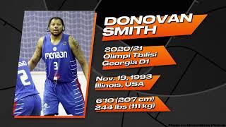 Donovan Smith #3 202021 Highlights  Olimpi Tbilisi Georgia D1