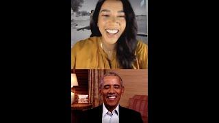 Hannah Bronfman Chats with President Obama