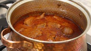 Easy Beef Curry how to make Korma or Khoresht Ghaymehخورش قیمه یا قورمه گوشت گاو
