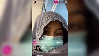 Svannah spencer IG LIVE *says fredo didnt fly her out*