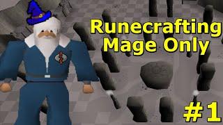 OSRS  A New Breed of Stupid  Runecrafting Mage Only #1