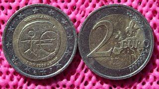 Dutch EMU 2 Euro Coin Roll Hunting 49NL