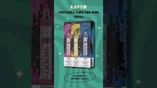 Kapow Vape pen 4000 Puffs #vapefam #vapeon #vapecommunity #vapelife