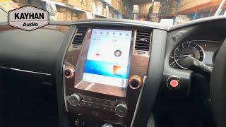 2024 Nissan patrol y62 with KAYHAN AUDIO CarPlay unit