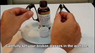 Fix Broken Acetate Glasses Eyewear Glasses Repairs Made Easy.