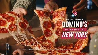 Ya llegó la pizza estilo New York de Domino’s