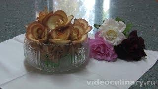 Печенье Розы к чаю - Рецепт Бабушки Эммы