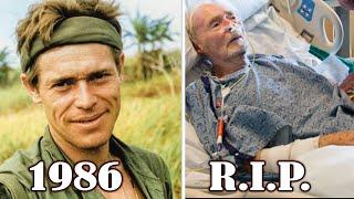 What The Cast Of Platoon Looks Like Today - Then and Now 2023