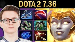 Dawnbreaker Gameplay Miracle with Harpoon and Desolator - Dota 2 7.36