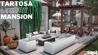 Tartosa Luxury Mansion  NoCC  Stop Motion Build  The Sims 4