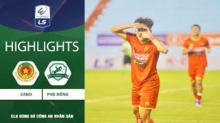 HIGHLIGHTS  Công An Nhân Dân - Phù Đổng FC  Vòng 17 LS V.League-2 2022