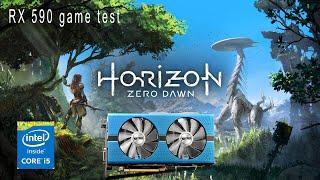 Horizon Zero Dawn RX 590 test