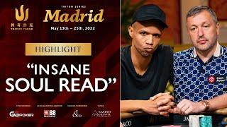 Phil Ivey SOUL READS Tony G in an INSANE HAND - Triton Poker Madrid 2022