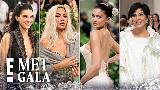 See Every Kardashian-Jenner Fashion Moment on the Carpet  2024 Met Gala
