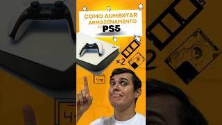 COMO AUMENTAR ARMAZENAMENTO DO PS5?