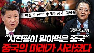 다시 살아나긴 어렵습니다 모두 중국을 탈출하고 있는 이유 강준영 교수 1부