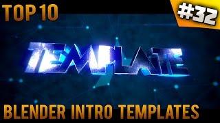 TOP 10 Blender intro templates #32 Free download