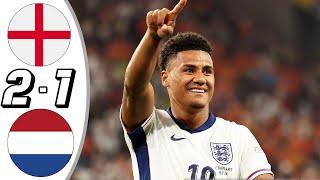 Netherland vs England 2-1- All Goals & Highlights - Euro 2024 Watkins Goal