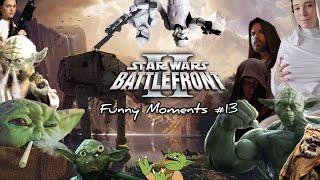 Battlefront 2 Funny Moments #13 - Yoda Skits Glitches and more